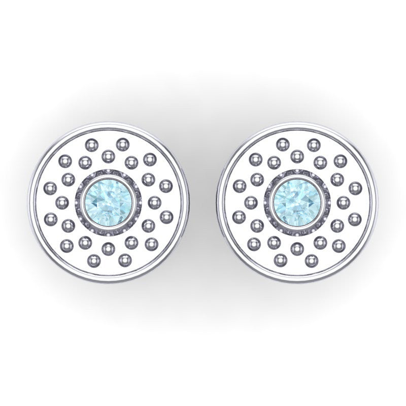 Aquamarine Cufflinks