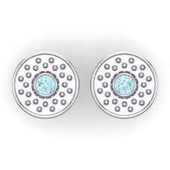 Aquamarine Cufflinks