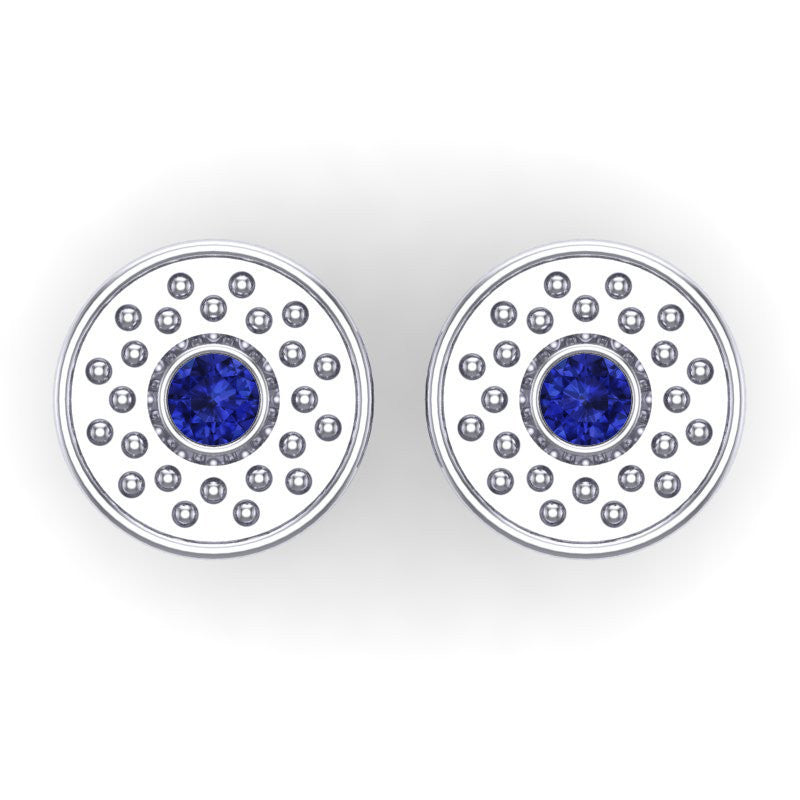 Blue Sapphire Cufflinks