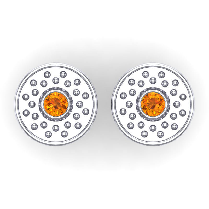 Citrine Cufflinks