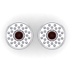 Garnet Cufflinks
