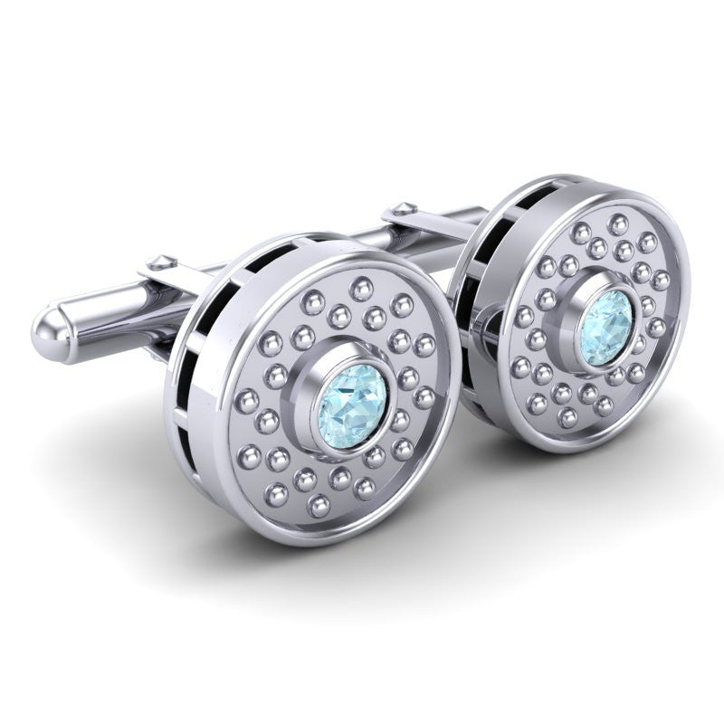 Aquamarine Cufflinks