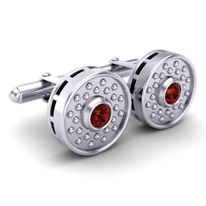 Garnet Cufflinks