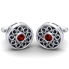 Garnet Cufflinks