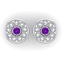 Amethyst Cufflinks