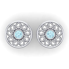 Aquamarine Cufflinks