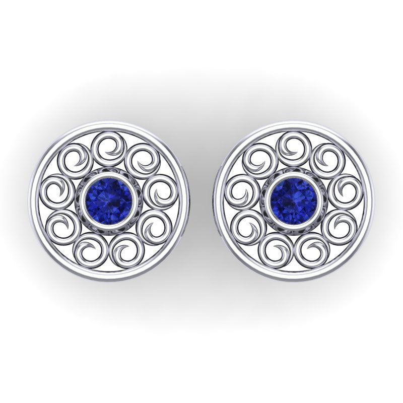 Blue Sapphire Cufflinks