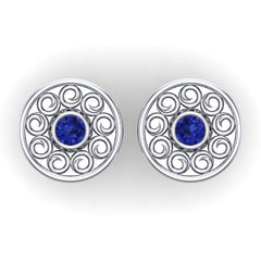 Blue Sapphire Cufflinks