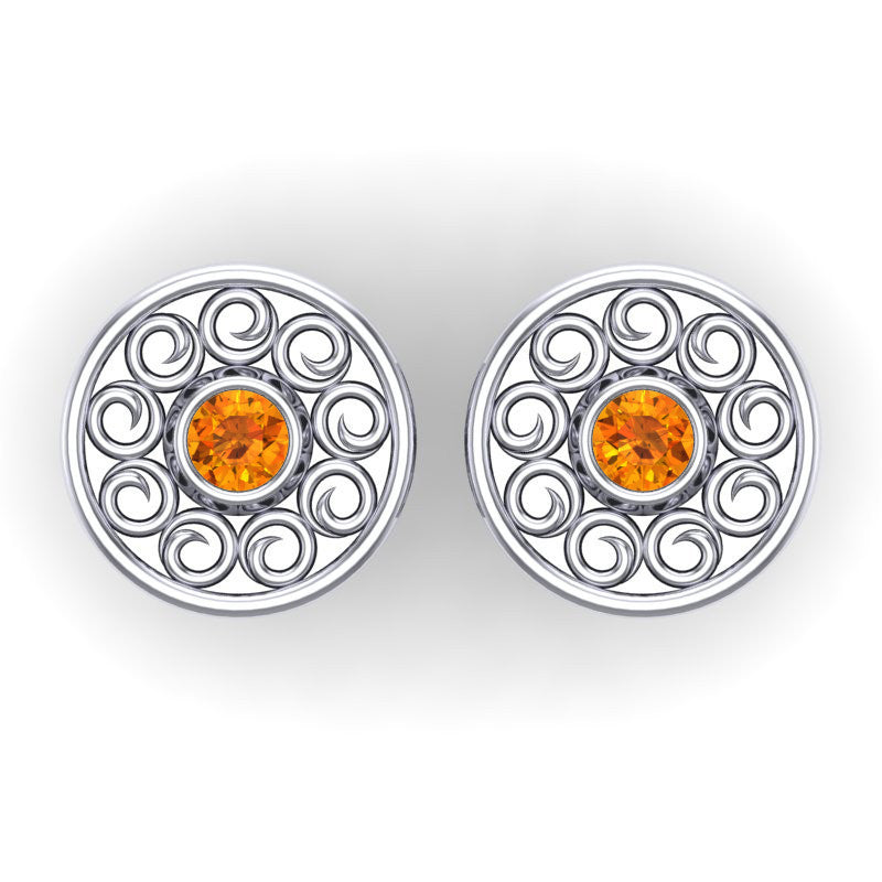 Citrine Cufflinks