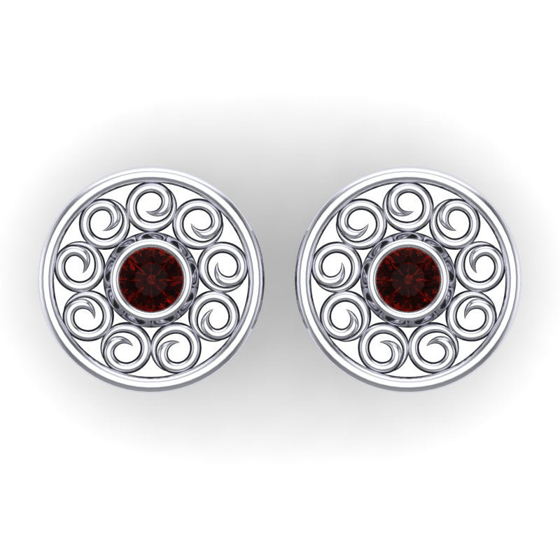 Garnet Cufflinks