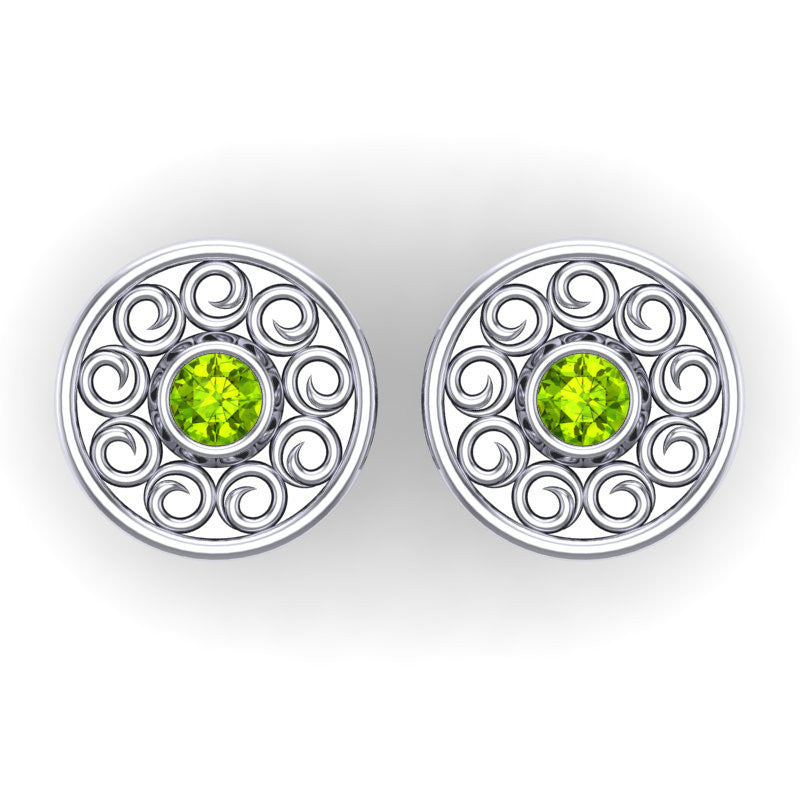 Peridot Cufflinks