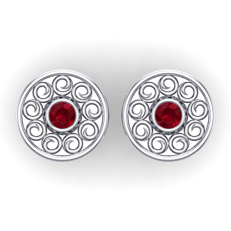 Ruby Cufflinks