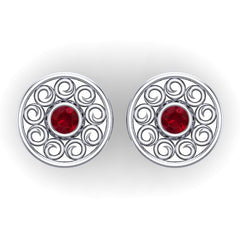Ruby Cufflinks