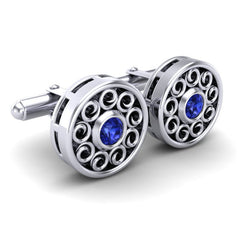 Blue Sapphire Cufflinks