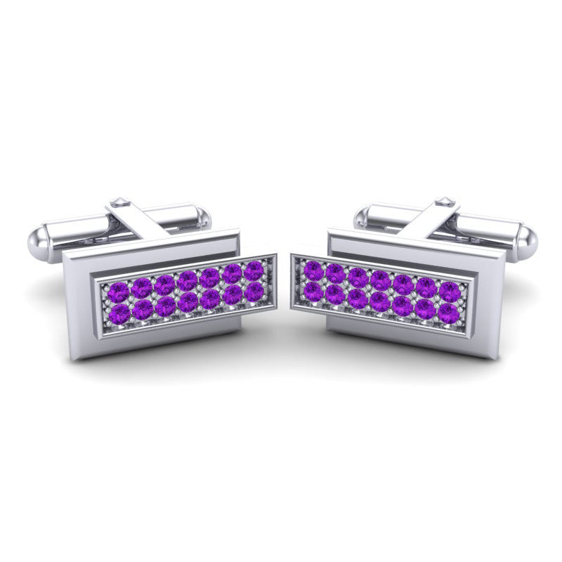 Amethyst Cufflinks