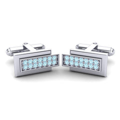 Aquamarine Cufflinks