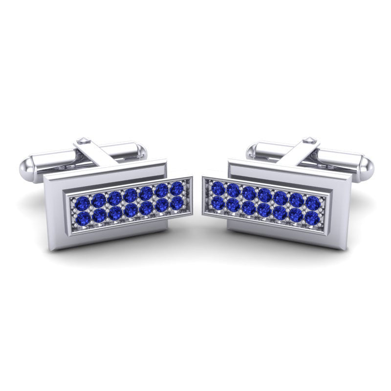 Blue Sapphire Cufflinks