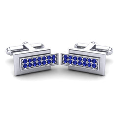 Blue Sapphire Cufflinks