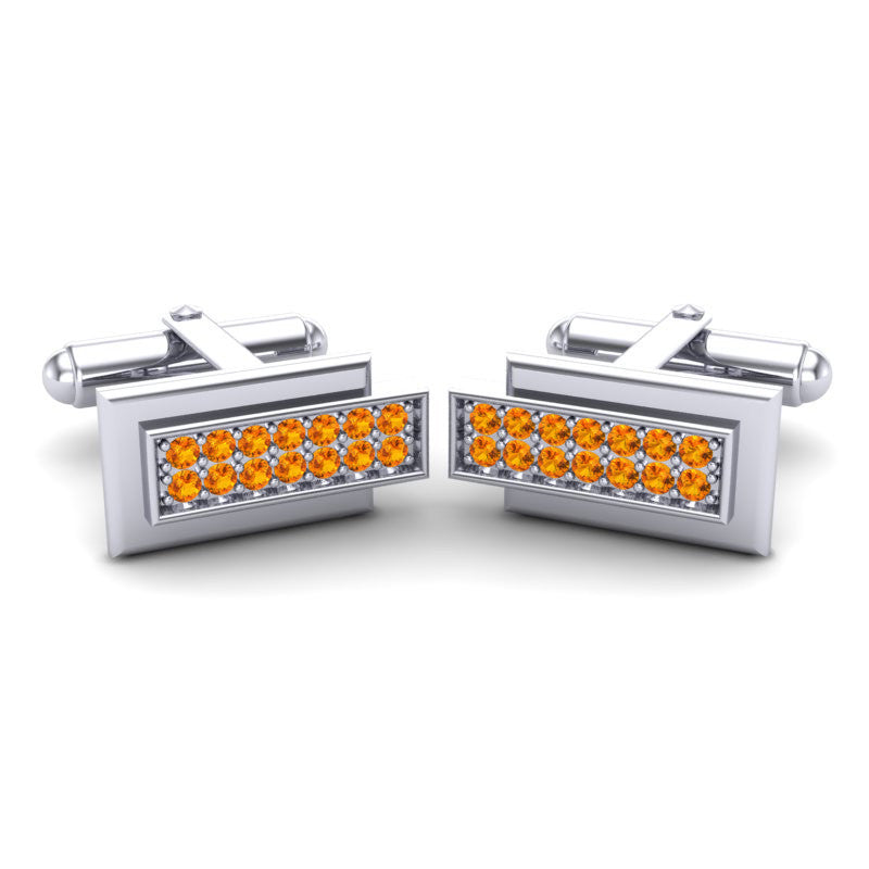 Citrine Cufflinks
