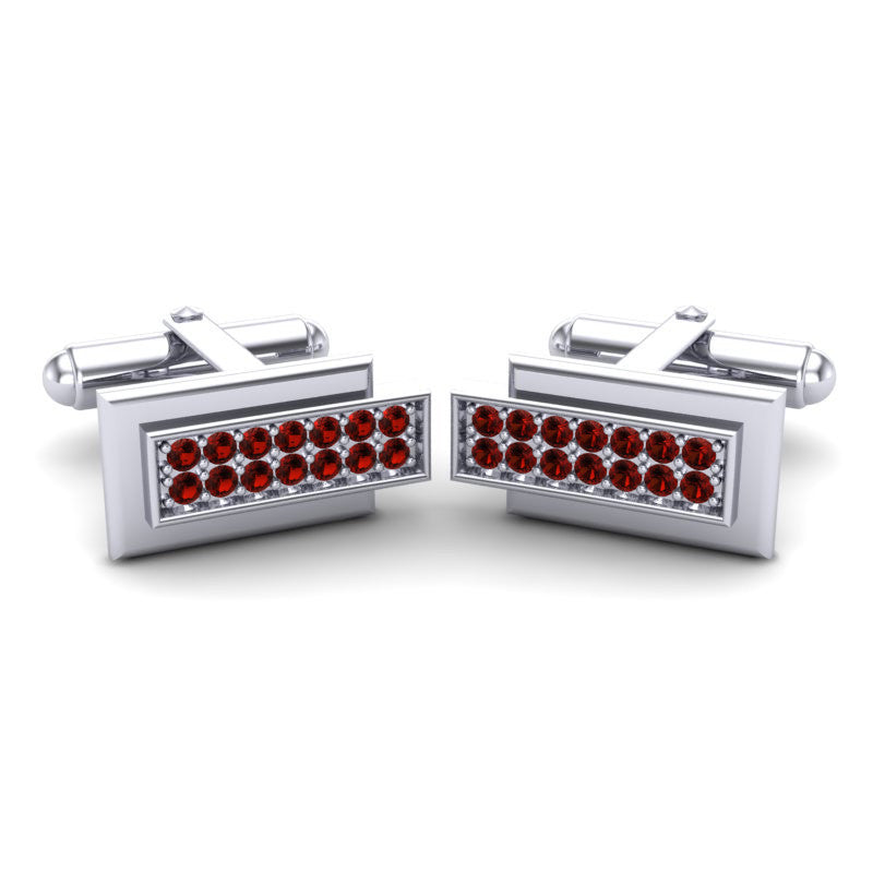 Garnet Cufflinks