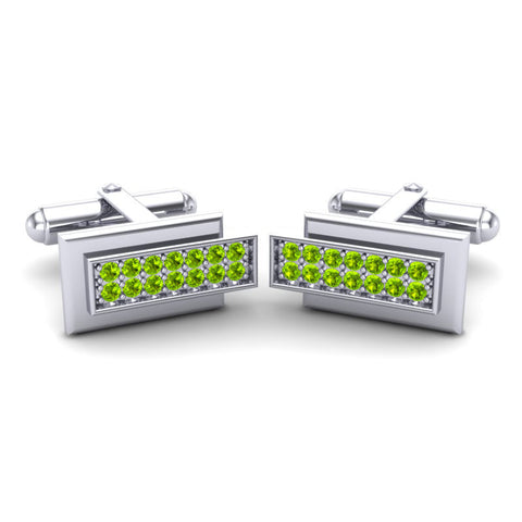 Peridot Cufflinks