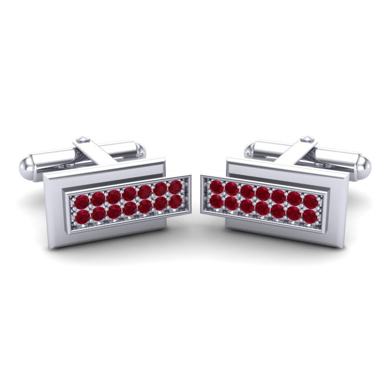 Ruby Cufflinks