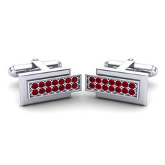 Ruby Cufflinks