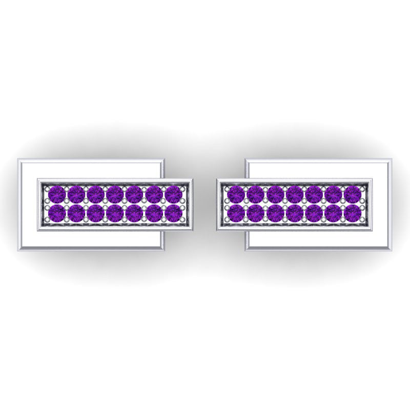 Amethyst Cufflinks