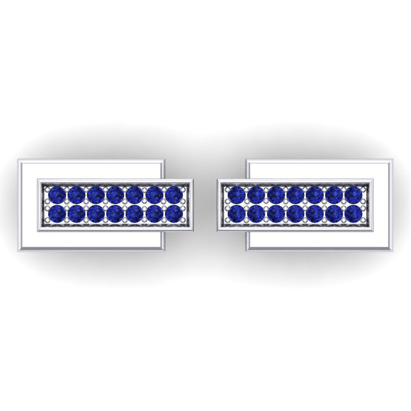 Blue Sapphire Cufflinks