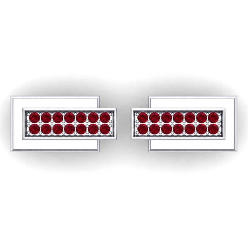 Ruby Cufflinks