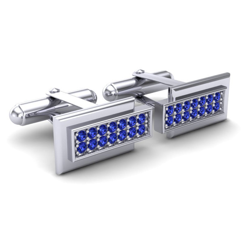 Blue Sapphire Cufflinks
