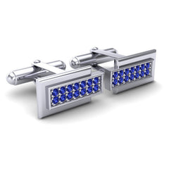 Blue Sapphire Cufflinks