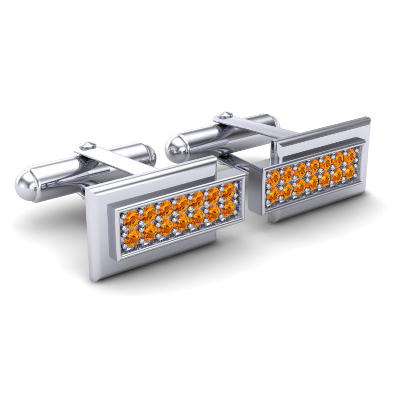 Citrine Cufflinks