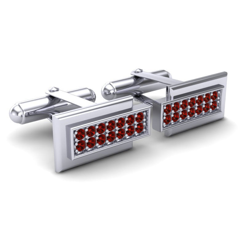 Garnet Cufflinks