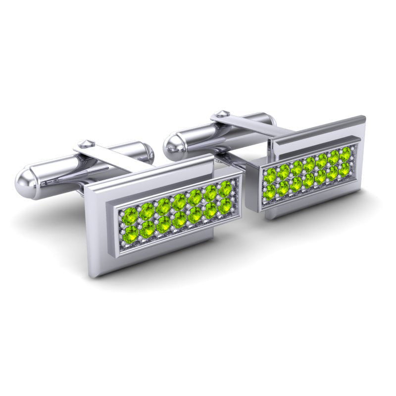 Peridot Cufflinks
