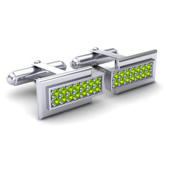 Peridot Cufflinks