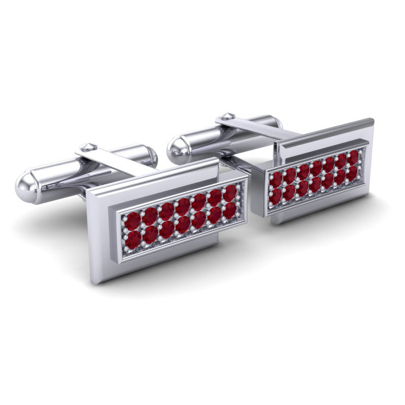 Ruby Cufflinks