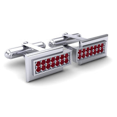 Ruby Cufflinks