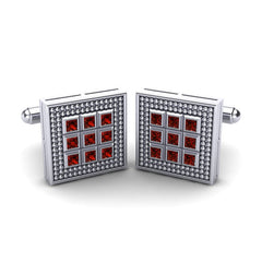 Garnet Cufflinks