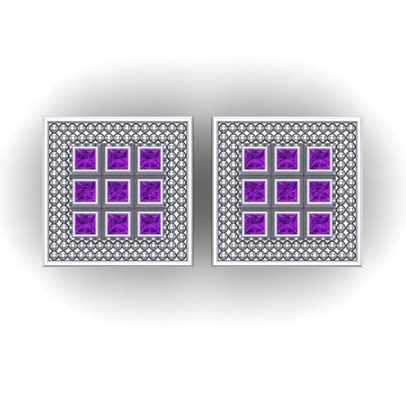 Amethyst Cufflinks