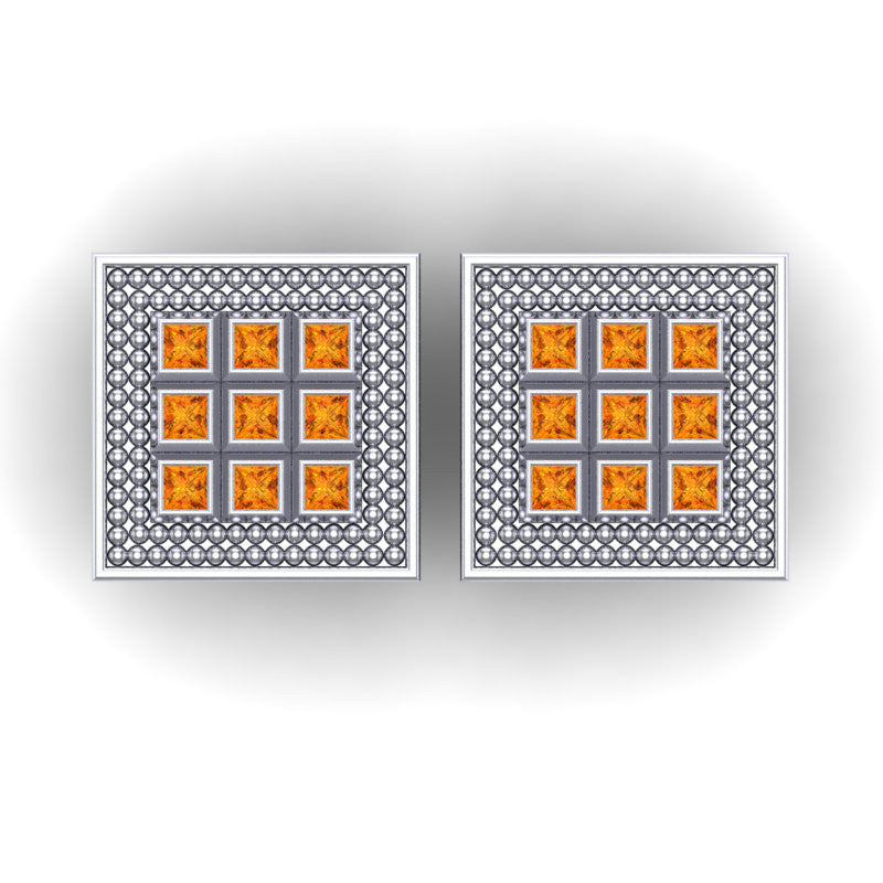 Citrine Cufflinks