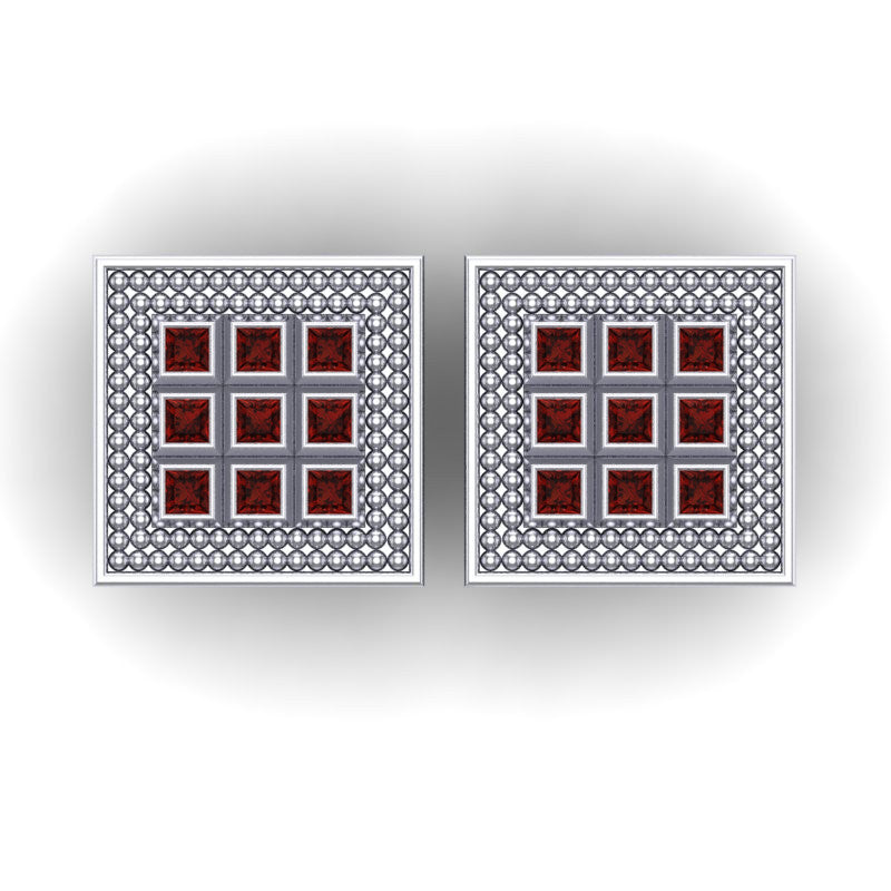 Garnet Cufflinks
