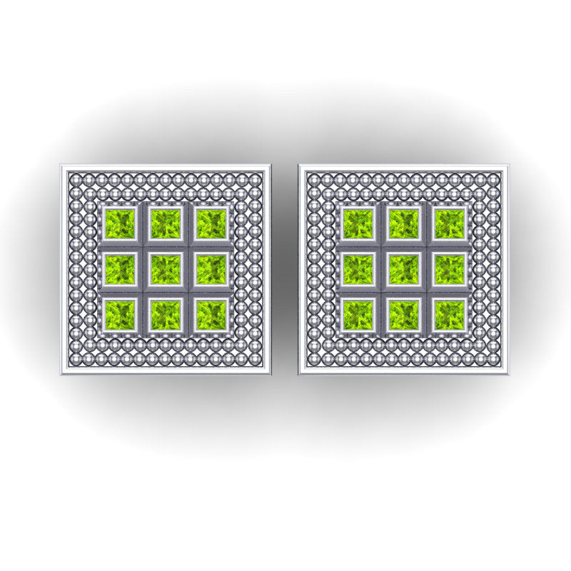Peridot Cufflinks