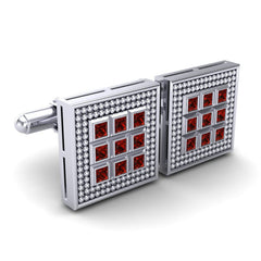 Garnet Cufflinks