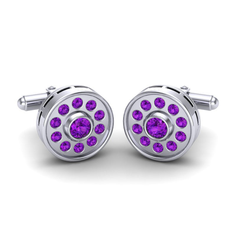 Amethyst Cufflinks