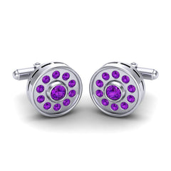 Amethyst Cufflinks