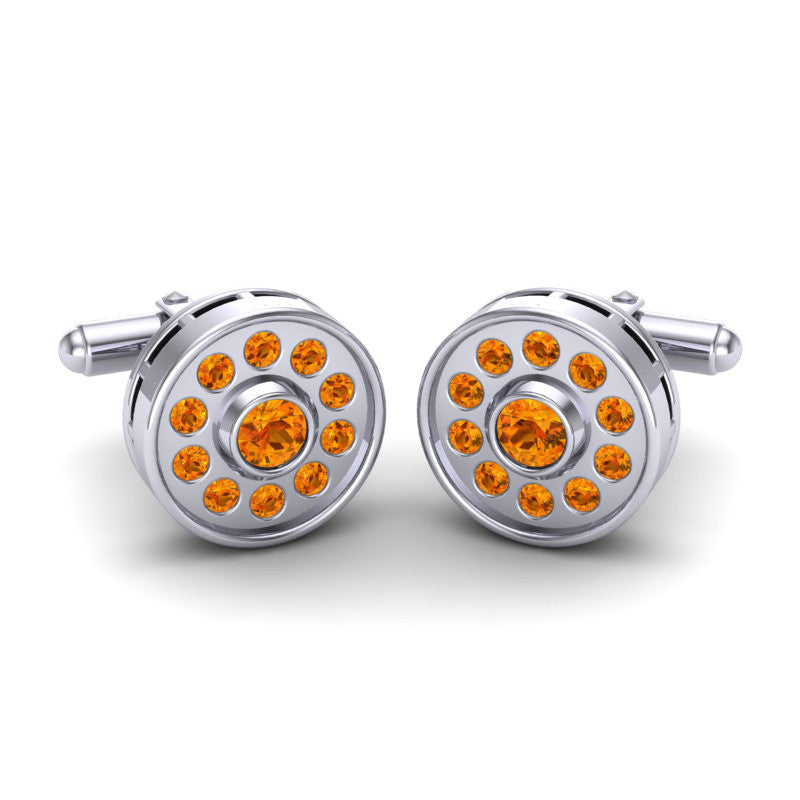 Citrine Cufflinks