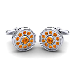Citrine Cufflinks