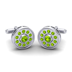 Peridot Cufflinks