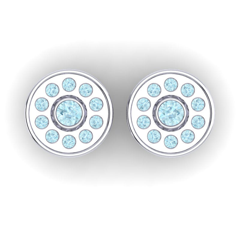 Aquamarine Cufflinks